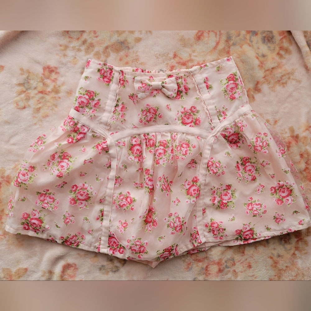 Authentic Liz Lisa Floral Skort